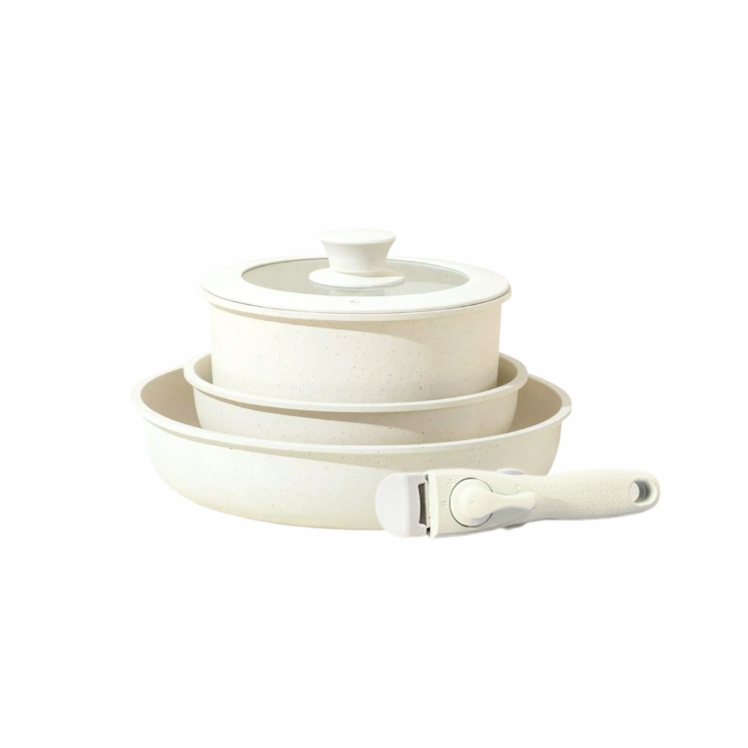 Kitchive Premium Cookware Set - Cream