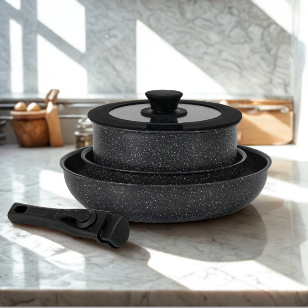 Kitchive Premium Cookware Set - Black