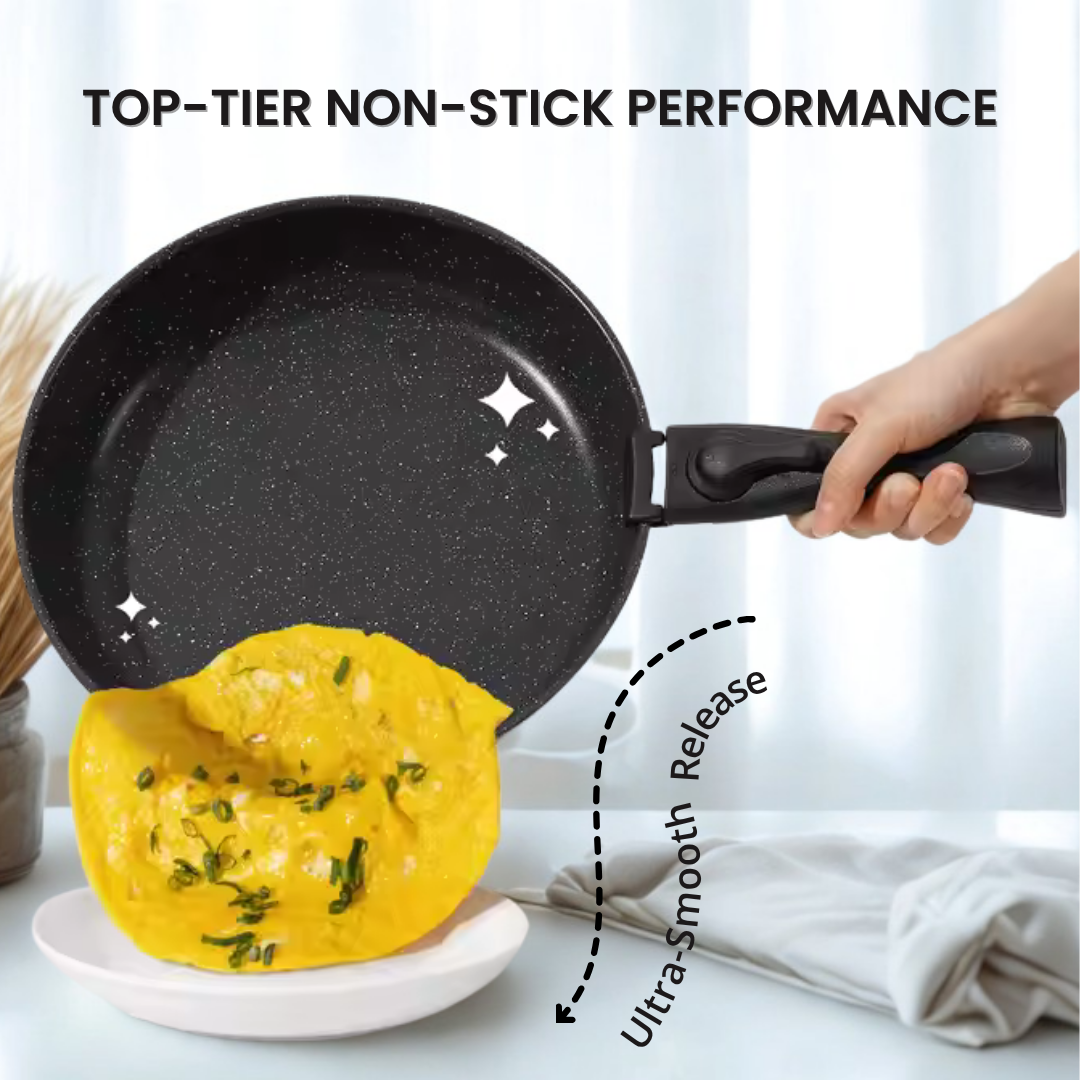 Kitchive Premium Cookware Set - Black